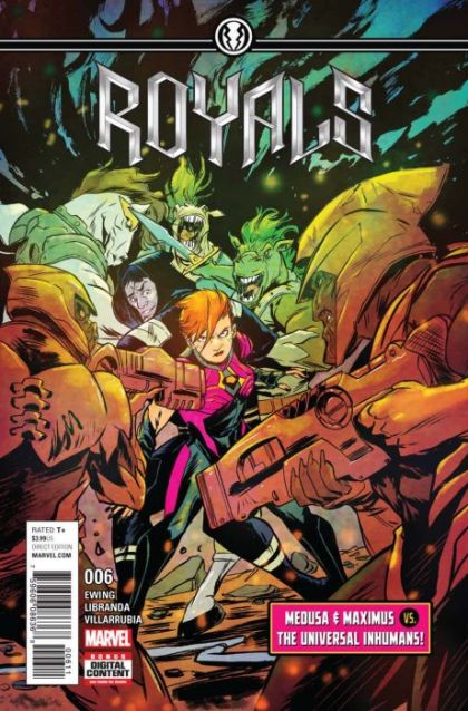Royals The Strangers Came Today |  Issue#6A | Year:2017 | Series:  | Pub: Marvel Comics | Regular Sanford Greene Cover