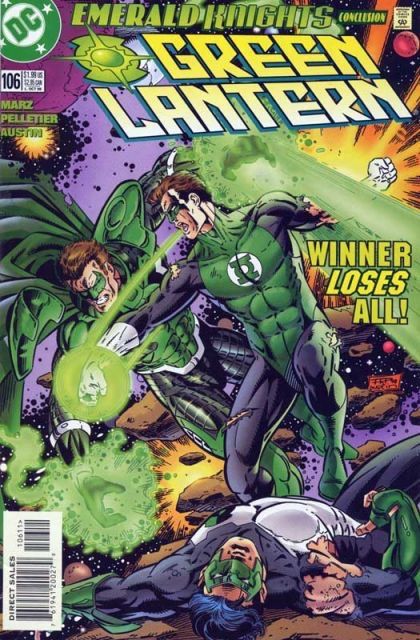 Green Lantern, Vol. 3 Emerald Knights, Conclusion: Time's Up |  Issue#106A | Year:1998 | Series: Green Lantern | Pub: DC Comics | Direct Edition
