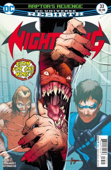 Nightwing, Vol. 4 Raptor's Revenge, Part Four |  Issue#33A | Year:2017 | Series: Nightwing | Pub: DC Comics | Fernandez & Sotomayor Cover