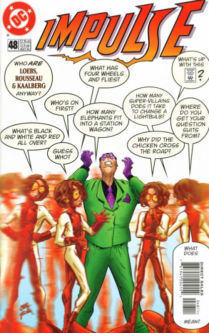 Impulse When is a Riddle Not a Riddle? |  Issue#48 | Year:1999 | Series: Teen Titans | Pub: DC Comics |