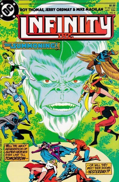 Infinity Inc., Vol. 1 The Generations Saga, A Gauntlet Hurled! |  Issue#2 | Year:1984 | Series: Infinity Inc. | Pub: DC Comics |