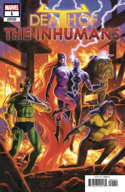 Death of the Inhumans Death of the Inhumans, Chapter One: "Vox" |  Issue#1D | Year:2018 | Series:  | Pub: Marvel Comics | Incentive Greg Hildebrandt Variant Cover