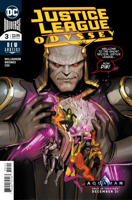Justice League: Odyssey Ghost Sector, Part 3 |  Issue#3A | Year:2018 | Series:  | Pub: DC Comics | Regular Stjepan Šejić Cover