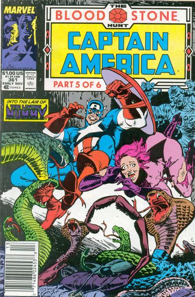Captain America, Vol. 1 The Bloodstone Hunt, Part 5 Of 6 |  Issue