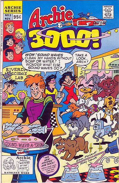 Archie 3000  |  Issue#5A | Year:1989 | Series:  | Pub: Archie Comic Publications | Direct Edition