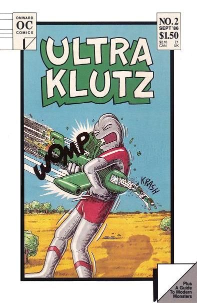 Ultra Klutz The Nuclear Frog |  Issue#2 | Year:1986 | Series:  | Pub: Onward Comics |