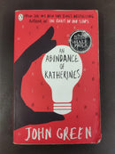 An Abundance of Katherines by John Green | Genre: Young adult fiction