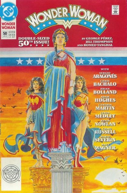 Wonder Woman, Vol. 2 Embrace The Coming Dawn |  Issue#50A | Year:1991 | Series: Wonder Woman | Pub: DC Comics |