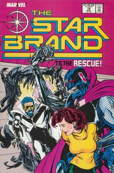 Star Brand "Death - Where Is Thy Sting?" |  Issue#16 | Year:1988 | Series: New Universe | Pub: Marvel Comics |