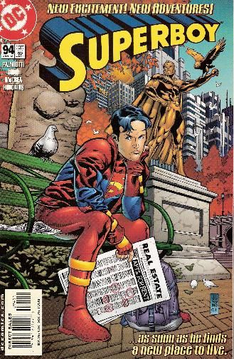 Superboy, Vol. 3 The Hunt |  Issue#94A | Year:2002 | Series: Superboy | Pub: DC Comics | Direct Edition