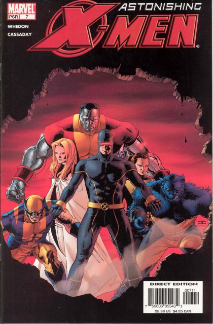 Astonishing X-Men, Vol. 3 Dangerous, Part 1 |  Issue#7A | Year:2004 | Series: X-Men | Pub: Marvel Comics | Direct Edition