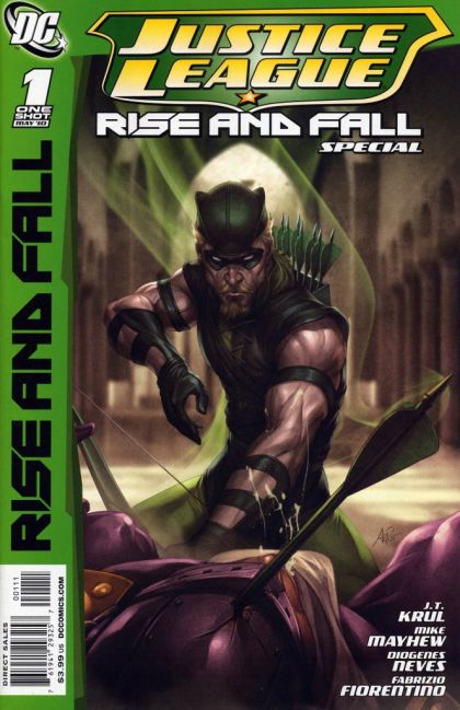 Justice League: The Rise and Fall Special Rise and Fall - Rise and Fall, Green Arrow Unbound |  Issue#1A | Year:2010 | Series: Justice League | Pub: DC Comics | Regular Stanley 'Artgerm' Lau Cover