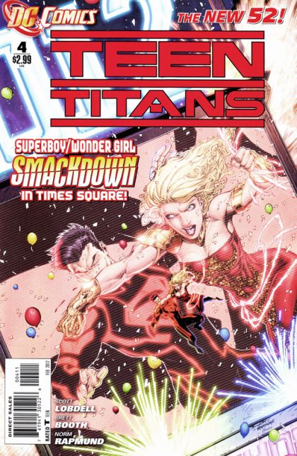 Teen Titans, Vol. 4 Danger Squared! |  Issue#4A | Year:2011 | Series: Teen Titans | Pub: DC Comics | Direct Edition