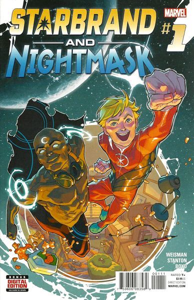 Starbrand And Nightmask  |  Issue#1A | Year:2015 | Series:  | Pub: Marvel Comics | Regular Yasmine Putri Cover
