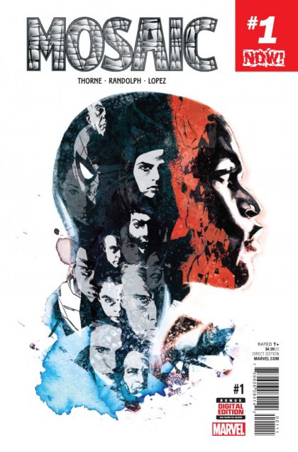 Mosaic (Marvel Comics) Mood Indigo |  Issue#1A | Year:2016 | Series:  | Pub: Marvel Comics | Regular Stuart Immonen Cover