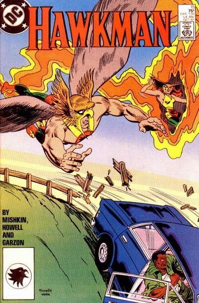 Hawkman, Vol. 2 The Widening Gyre |  Issue#15A | Year:1987 | Series: Hawkman | Pub: DC Comics | Direct Edition