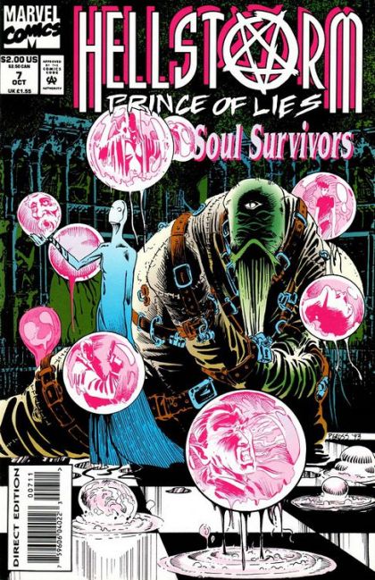 Hellstorm: Prince of Lies Sound Souls |  Issue#7 | Year:1993 | Series: Hellstorm | Pub: Marvel Comics |