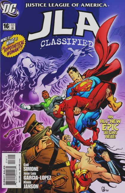 JLA Classified The Hypothetical Woman, Part One: Never Brought To Mind |  Issue#16 | Year:2006 | Series: JLA | Pub: DC Comics |