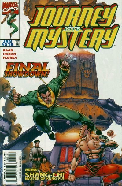 Journey Into Mystery, Vol. 1 --Bring Me The Head Of Shang-Chi!! |  Issue#516A | Year:1998 | Series: Thor | Pub: Marvel Comics | Direct Edition