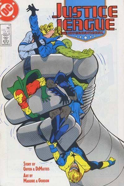 Justice League / International / America Constuctions |  Issue#11A | Year:1988 | Series: Justice League | Pub: DC Comics | Direct Edition