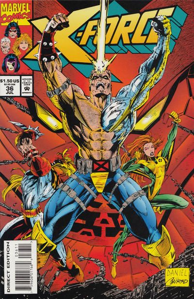 X-Force, Vol. 1 Genocidal Tendencies |  Issue#36A | Year:1994 | Series: X-Force | Pub: Marvel Comics | Direct Edition