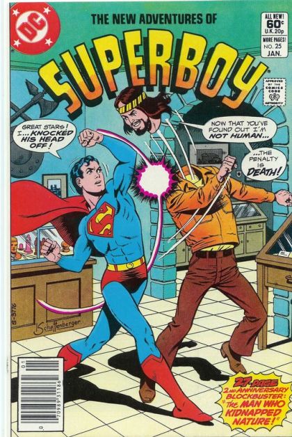 The New Adventures of Superboy The Man Who Kidnapped Nature |  Issue#25B | Year:1982 | Series: Superman | Pub: DC Comics |