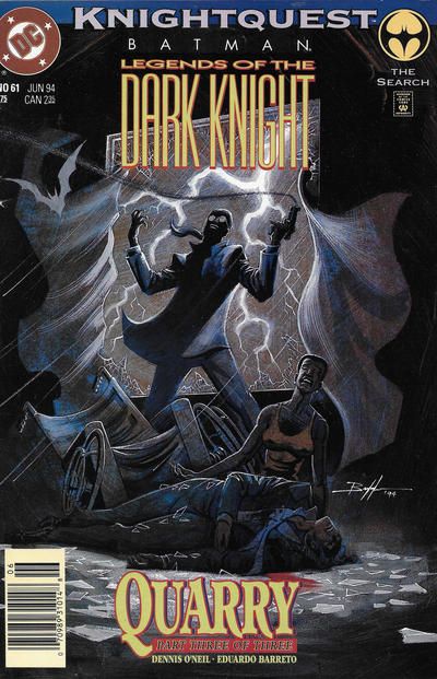 Batman: Legends of the Dark Knight Knightquest: The Search - Quarry, Part 3 |  Issue#61B | Year:1994 | Series:  | Pub: DC Comics | Newsstand Edition