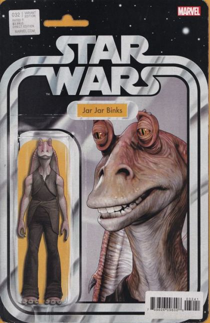 Star Wars, Vol. 3 (Marvel) A Little Broken |  Issue#32D | Year:2023 | Series: Star Wars | Pub: Marvel Comics | John Tyler Christopher Action Figure Variant