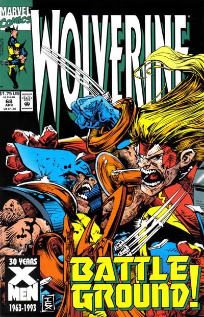 Wolverine, Vol. 2 Epsilon Red |  Issue#68A | Year:1993 | Series: Wolverine | Pub: Marvel Comics | Direct Edition