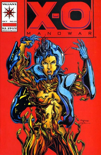 X-O Manowar, Vol. 1 Strange Bedfellows |  Issue#21 | Year:1993 | Series: X-O Manowar | Pub: Valiant Entertainment