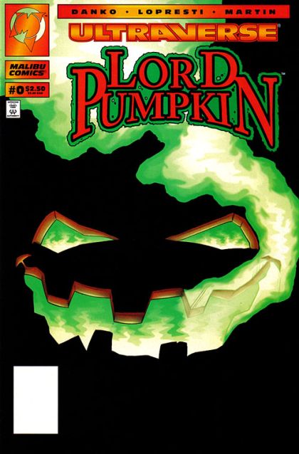 Lord Pumpkin The Return of the Great Pumpkin |  Issue#0B | Year:1994 | Series: Lord Pumpkin | Pub: Malibu Comics | Variant Cover
