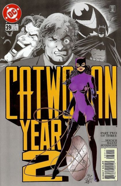 Catwoman, Vol. 2 Final Night - Year 2, Part 2: Night Moves |  Issue#39A | Year:1996 | Series:  | Pub: DC Comics | Direct Edition