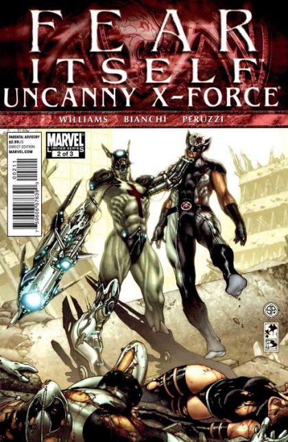 Fear Itself: Uncanny X-Force Fear Itself - Before the Devil Knows We're Dead, Part Two |  Issue#2 | Year:2011 | Series: X-Force | Pub: Marvel Comics | Simone Bianchi Regular