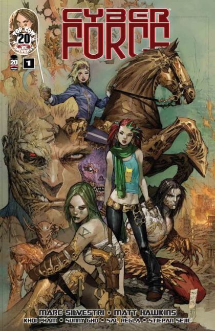 Cyberforce, Vol. 4  |  Issue#1A | Year:2012 | Series: Cyberforce | Pub: Image Comics | Marc Silvestri Regular Cover