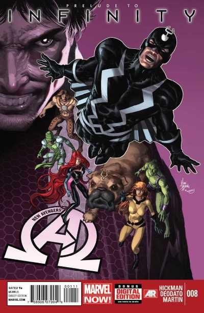 New Avengers, Vol. 3 Prelude to Infinity - "What Maximus Made" |  Issue#8A | Year:2013 | Series: Avengers | Pub: Marvel Comics | Mike Deodato Jr. Regular