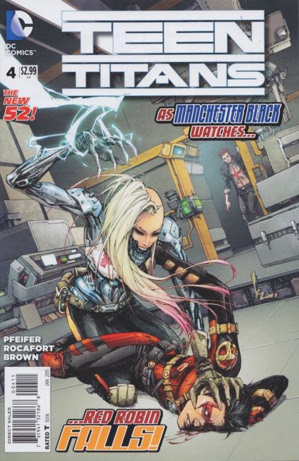Teen Titans, Vol. 5 Blinded by the Light, Conclusion |  Issue#4A | Year:2014 | Series: Teen Titans | Pub: DC Comics | Kenneth Rocafort Regular Cover