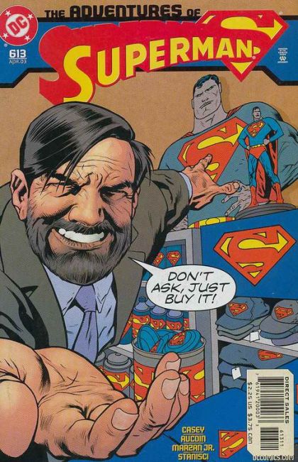 The Adventures of Superman Valentine's Day Sale |  Issue#613A | Year:2003 | Series: Superman | Pub: DC Comics | Direct Edition