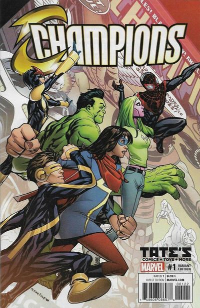 Champions, Vol. 2 (Marvel)  |  Issue#1AN | Year:2016 | Series:  | Pub: Marvel Comics | Mike McKone Exclusive Variant