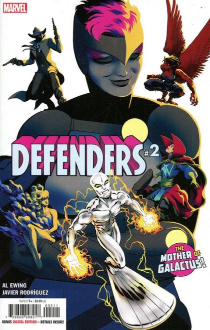 The Defenders, Vol. 6 "Sixth Cosmos: Judgment!" |  Issue#2A | Year:2021 | Series:  | Pub: Marvel Comics | Regular Javier Rodriguez Cover