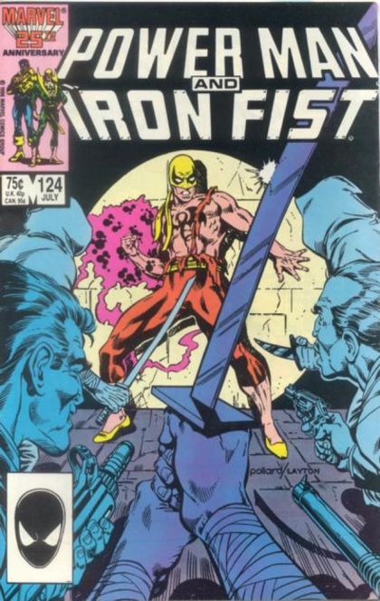 Power Man And Iron Fist, Vol. 1 Crossfire |  Issue#124A | Year:1986 | Series: Power Man and Iron Fist | Pub: Marvel Comics | Direct Edition