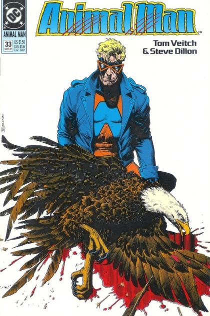 Animal Man, Vol. 1 "I Am The Man Of Deep Ungodly Powers" |  Issue#33 | Year:1991 | Series:  | Pub: DC Comics |