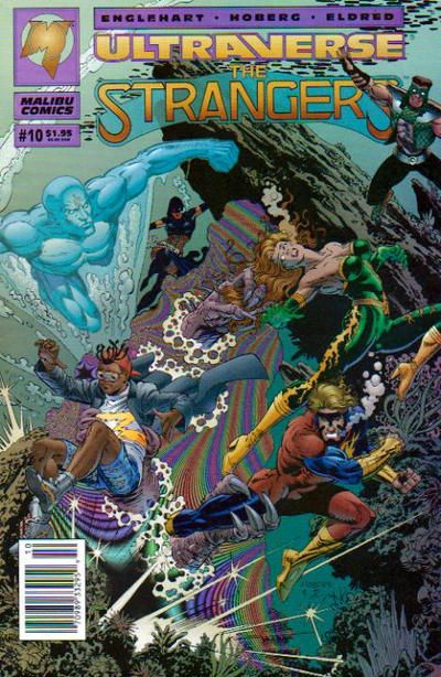 The Strangers The Door To Doom! |  Issue#10B | Year:1994 | Series: The Strangers | Pub: Malibu Comics | Newsstand Edition
