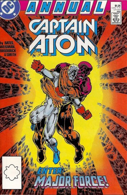 Captain Atom Annual The Dark Side Of The Force |  Issue#1A | Year:1987 | Series:  | Pub: DC Comics | Direct Edition