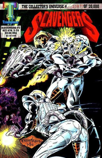 Scavengers (Triumphant)  |  Issue#2 | Year: | Series:  | Pub: Triumphant Comics | Numbered to 20,000