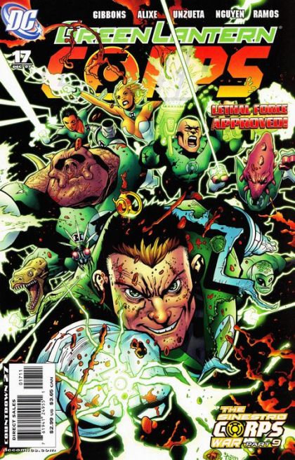 Green Lantern Corps, Vol. 1 The Sinestro Corps War - Part Nine: Endgame |  Issue#17 | Year:2007 | Series: Green Lantern | Pub: DC Comics | Patrick Gleason Regular
