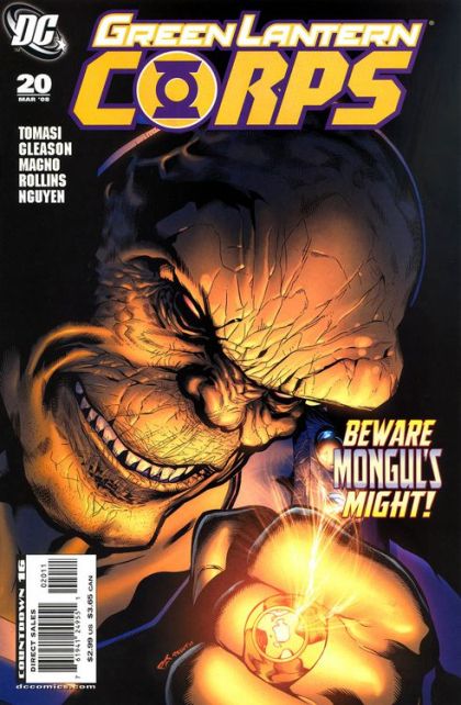 Green Lantern Corps, Vol. 1 RingQuest, Part One |  Issue#20A | Year:2008 | Series: Green Lantern | Pub: DC Comics | Patrick Gleason Regular