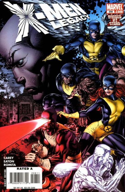 X-Men: Legacy, Vol. 1 Divided We Stand - From Genesis to Revelations |  Issue#208A | Year:2008 | Series: X-Men | Pub: Marvel Comics | David Finch Regular