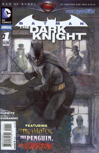 Batman: The Dark Knight, Vol. 2 Annual Once Upon A Midnight Dreary |  Issue#1 | Year:2013 | Series: Batman | Pub: DC Comics | Alex Maleev Regular Cover