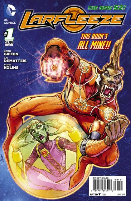 Larfleeze The Extremely Large Dog on the Edge of Forever! |  Issue#1A | Year:2013 | Series:  | Pub: DC Comics | Howard Porter Regular Cover