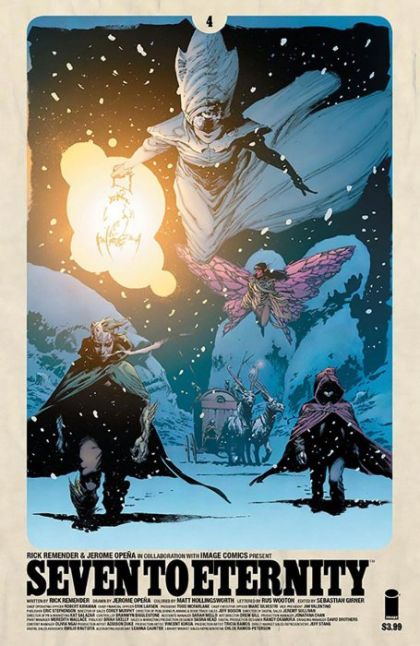Seven To Eternity  |  Issue#4A | Year:2016 | Series:  | Pub: Image Comics | Jerome Opena & Matt Hollingsworth Cover